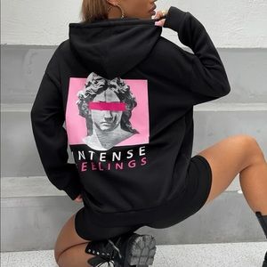 Oversized Graphic Hoodie